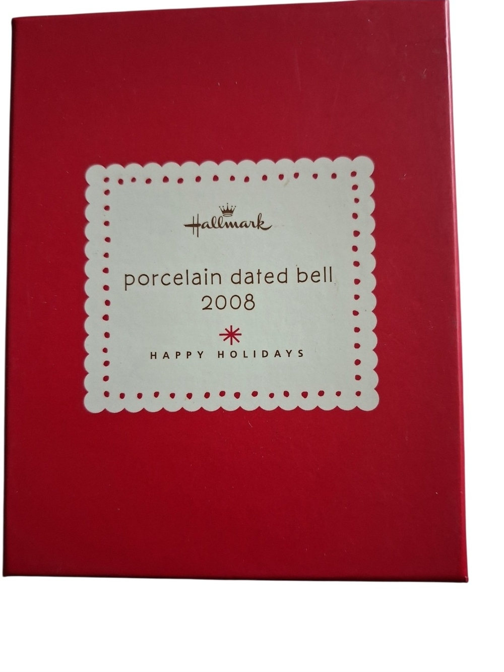 Hallmark Porcelain Holiday Bell